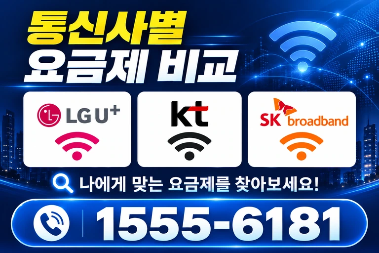 대구시 중구 달성동 통신사별 요금제 비교